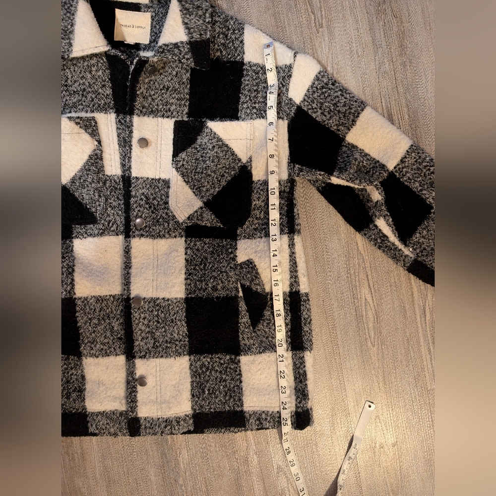Thread & Supply Monochrome Plaid Jacket - Picture 8 of 9